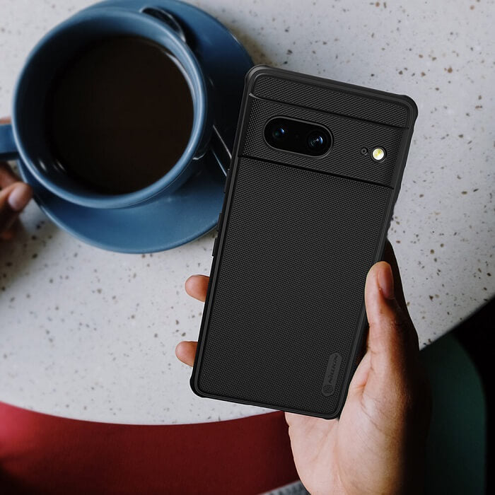 Калъф за Google Pixel 7, Nillkin Super Frosted Case, Черен (4)
