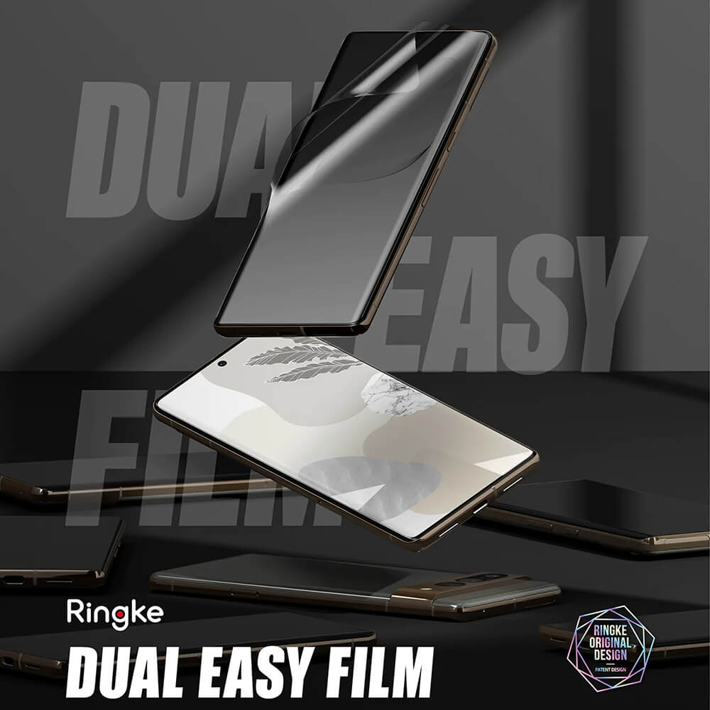 Гъвкав Протектор за Google Pixel 7 Pro, Ringke Dual Easy Full Glass, Прозрачен (6)