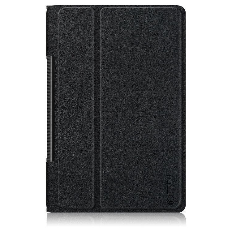 Калъф за Lenovo Yoga Tab 11", Tech-Protect Tri-Fold Leather Case, Черен (2)