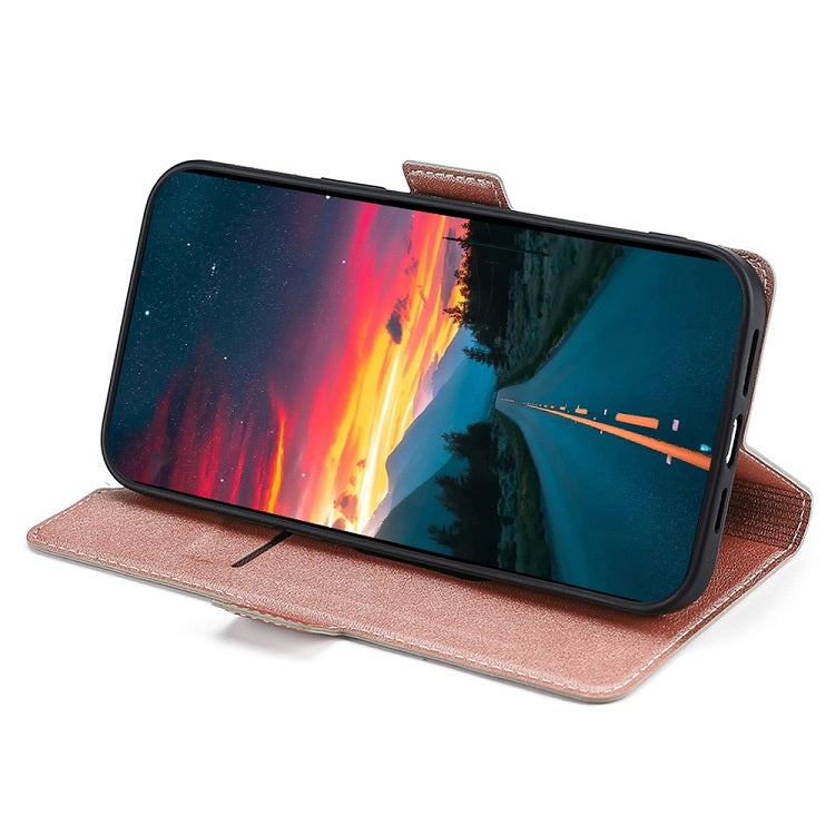 Кожен Калъф за Huawei Nova 9 SE, GKK Card Book Case, Розов (2)