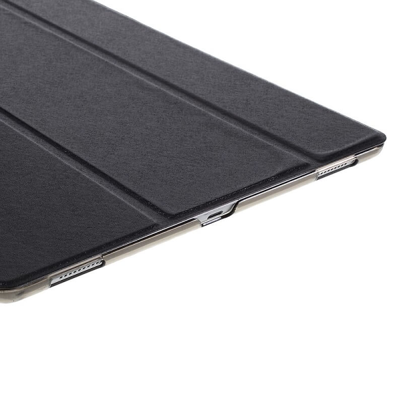 Калъф за iPad Pro 12.9" 2017-2015, Tri-Fold Leather Case, Черен (5)