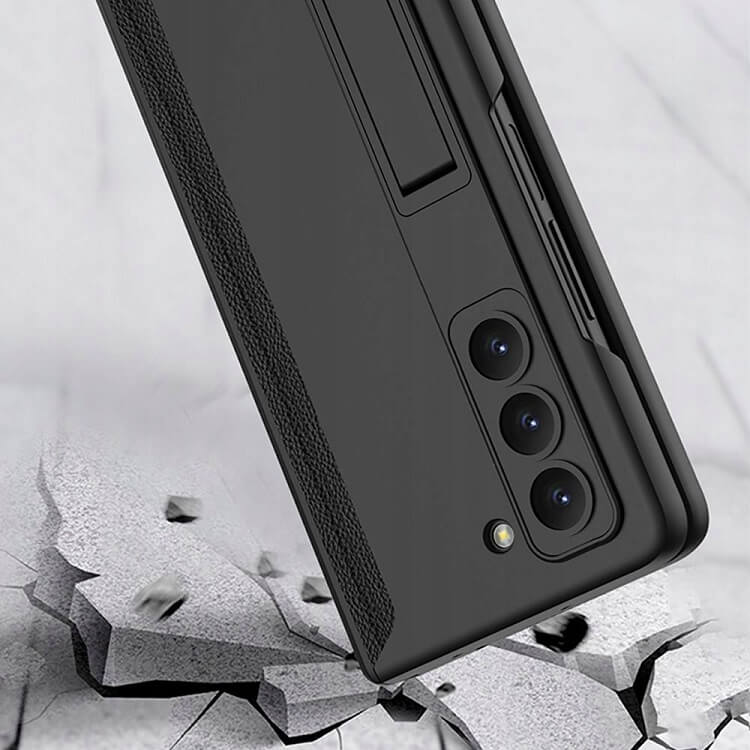 Калъф с Предпазител за Samsung Z Fold 5, Tech-Protect Icon Magnetic Case, Черен (4)