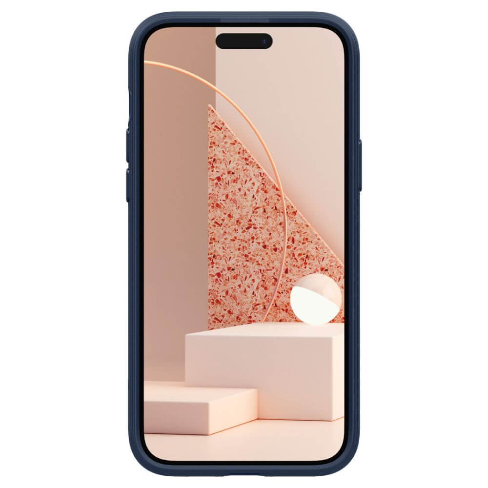 Magsafe Калъф за iPhone 15, Spigen Caseology Parallax, Син (4)