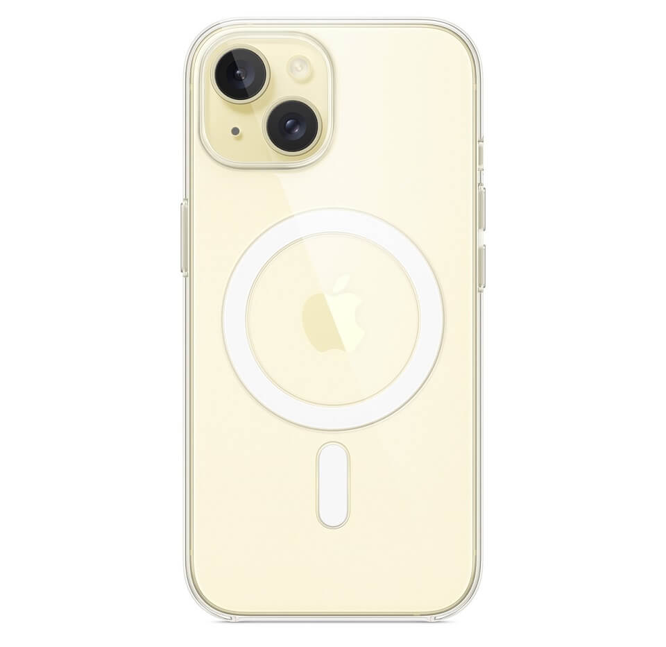 Оригинален Калъф за iPhone 15 Plus, Clear Magsafe Case MT213ZM/A, Прозрачен (4)