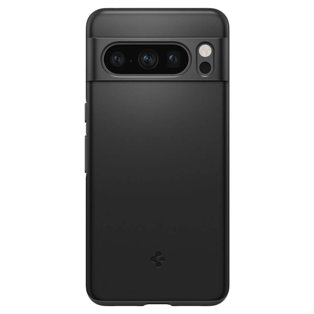 Противоударен Калъф за Google Pixel 8 Pro, Spigen Thin Fit Case, Черен (2)