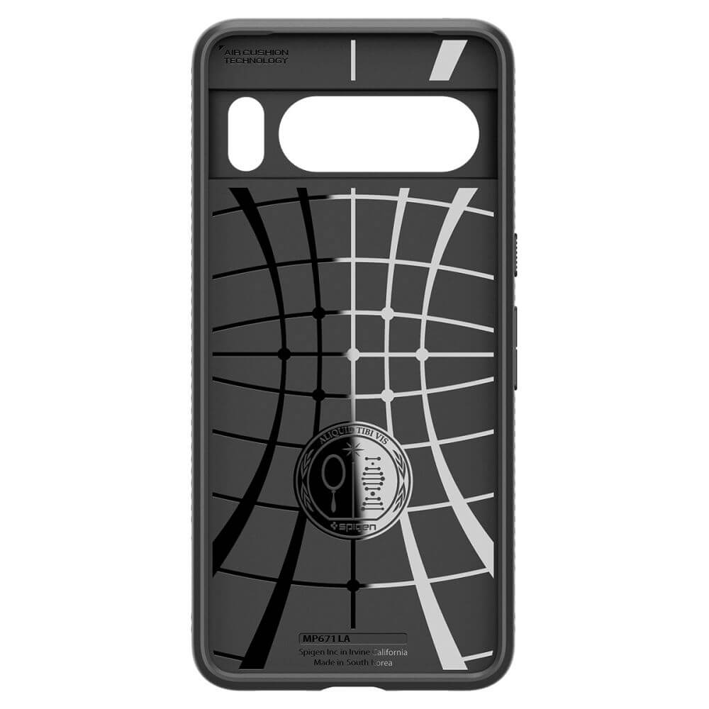 Противоударен Калъф за Google Pixel 8 Pro, Spigen Liquid Air Case, Черен (4)