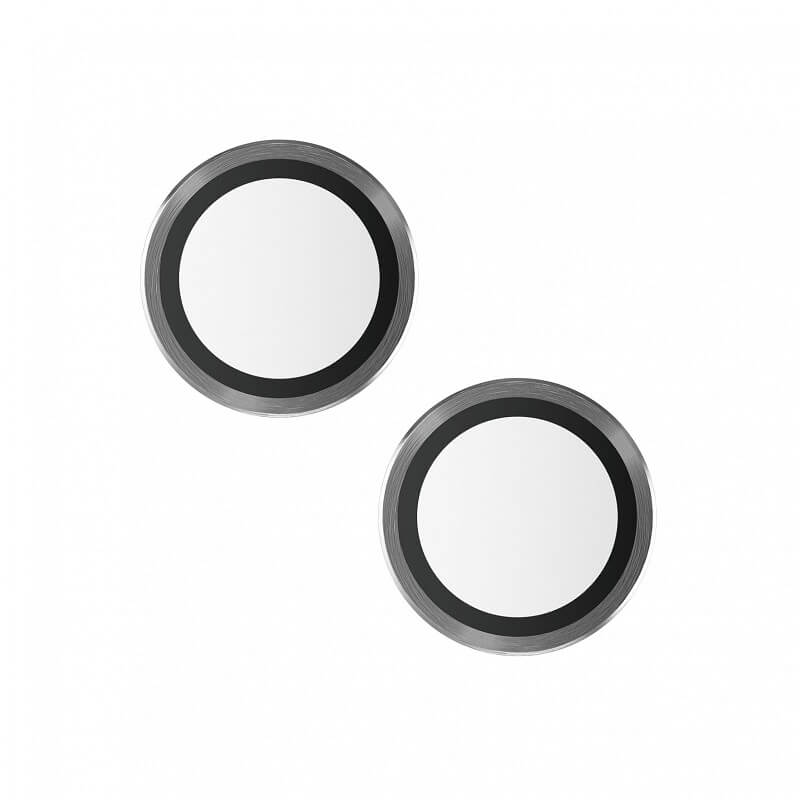 Протектор за Камерата на iPhone 15 Plus, PanzerGlass PicturePerfect Ring, Черен (4)
