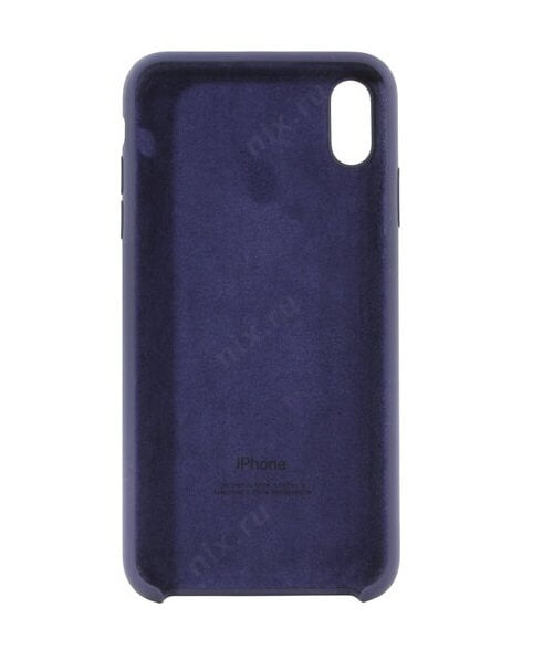 Оригинален Силиконов Калъф за Apple iPhone XS Max, Silicone Case MRWG2ZM/A, Син (4)