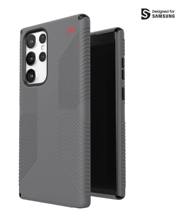 Противоударен Калъф за Samsung S22 Ultra, Speck Presidio 2 Grip Case, Сив (4)