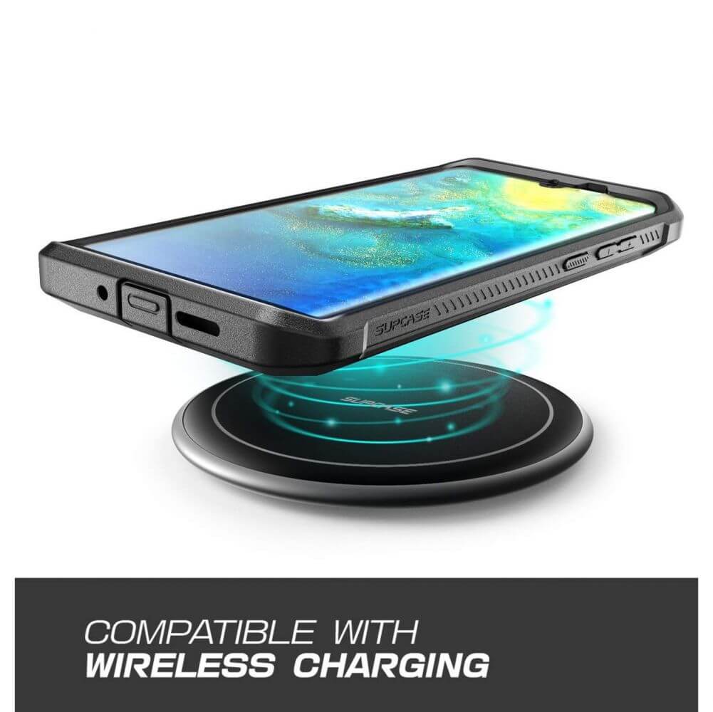 Противоударен Калъф за Huawei P30 Pro, Supcase Unicorn Beetle Pro, Черен (6)
