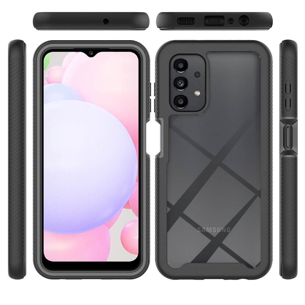Цялостен Калъф за Samsung A13 4G, Tech-Protect Defense 360 Case, Черен (6)