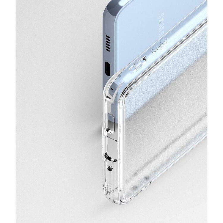 Матов Калъф за Samsung A73, Ringke Fusion Matte Case, Прозрачен (4)