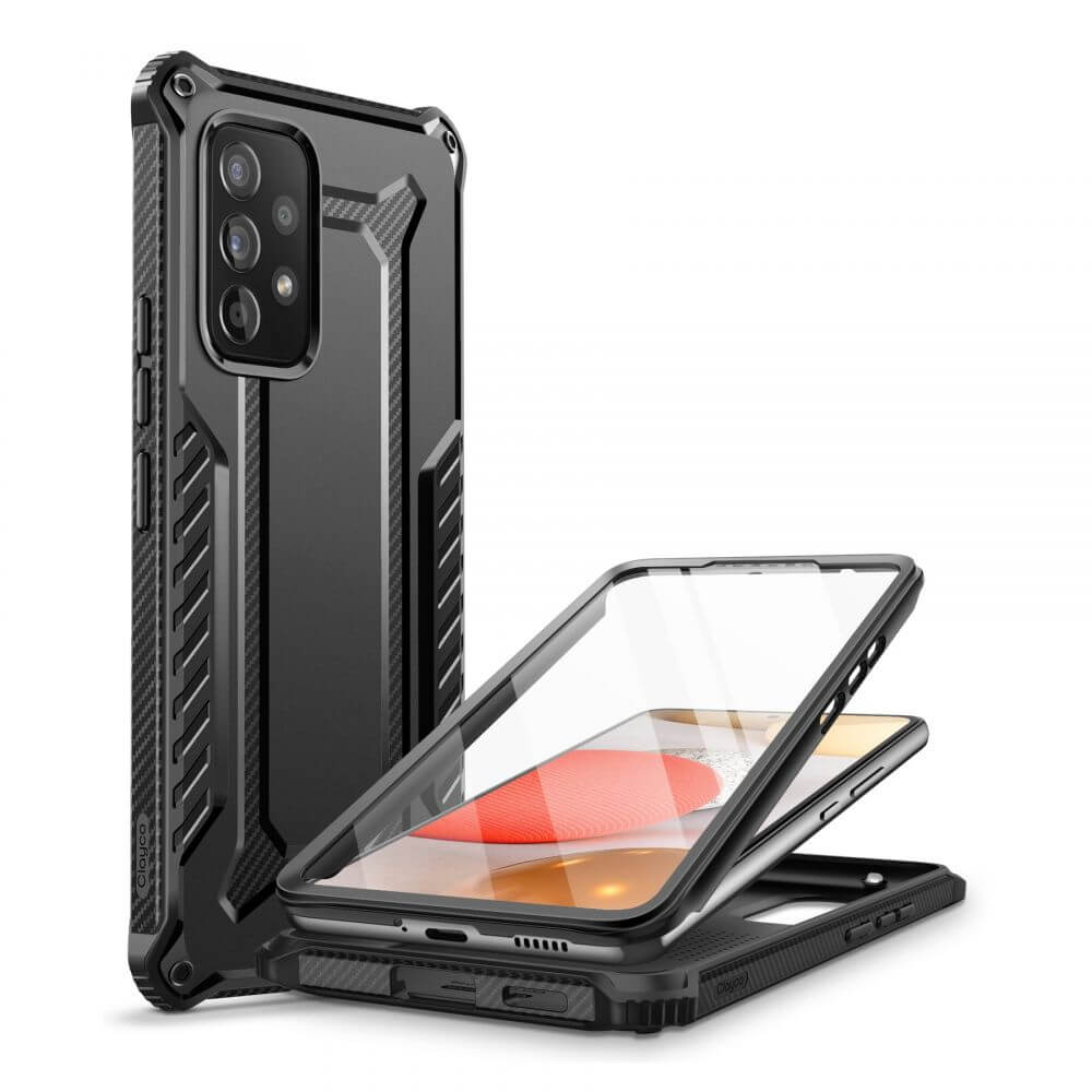 Противоударен Калъф за Samsung A53, Supcase Clayco Xenon, Черен