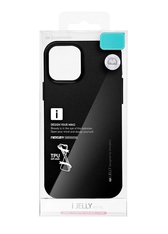 Силиконов Калъф за Samsung A53, i-Jelly Case, Черен (3)