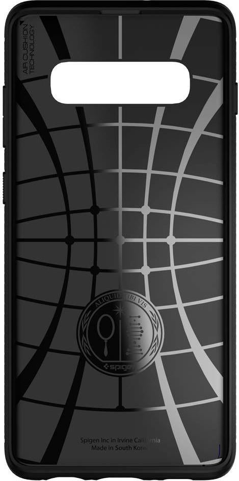 Противоударен Калъф за Samsung S10, Spigen Rugged Armor Case, Черен (5)