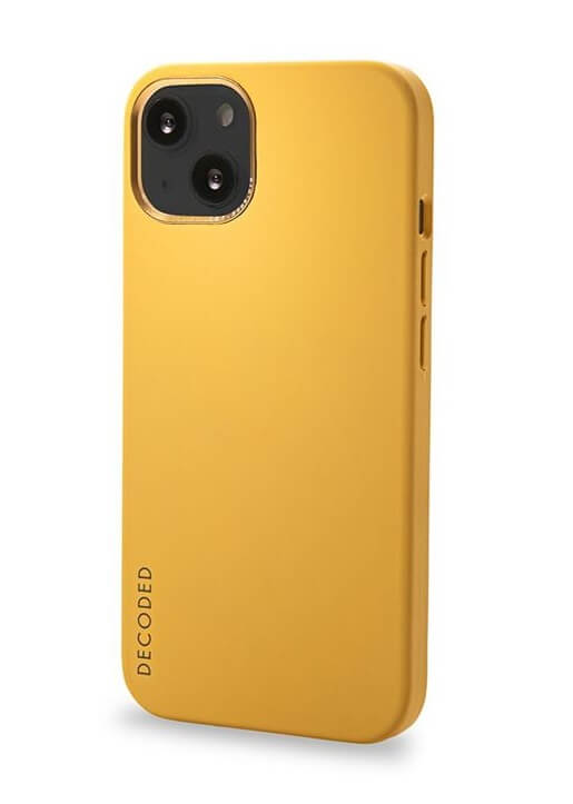 Magsafe Калъф за iPhone 13, Decoded Silicone Case, Жълт (2)