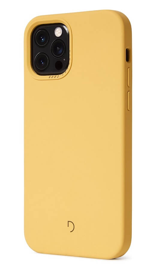 Magsafe Калъф за iPhone 12/Pro, Decoded Silicone Case, Жълт