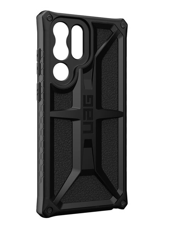 Противоударен Калъф за Samsung S22 Ultra, UAG Monarch Case, Черен (4)