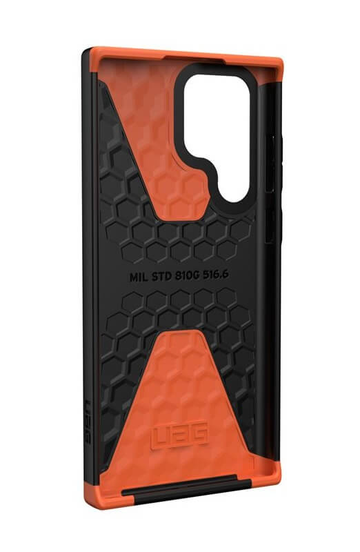 Противоударен Калъф за Samsung S22 Ultra, UAG Civilian Case, Черен (7)