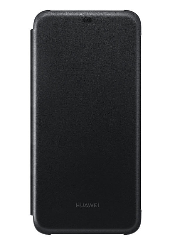 Оригинален Кожен Калъф за Huawei Mate 20 Lite Wallet Book Case, Черен