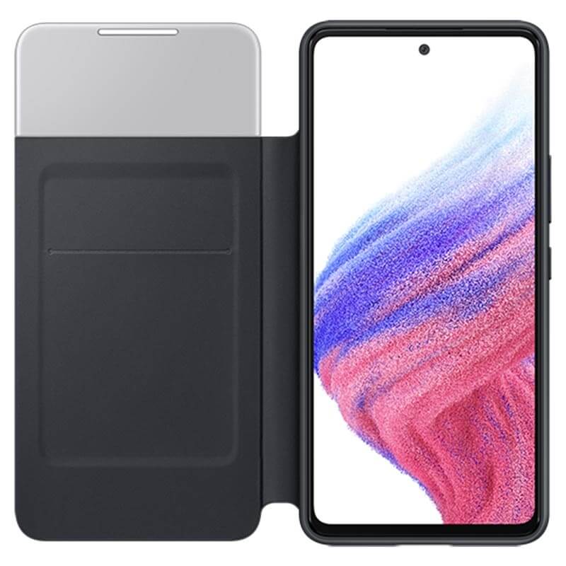 Оригинален Активен Калъф за Samsung A33 S-View Book Case EF-EA336PBE, Черен (5)