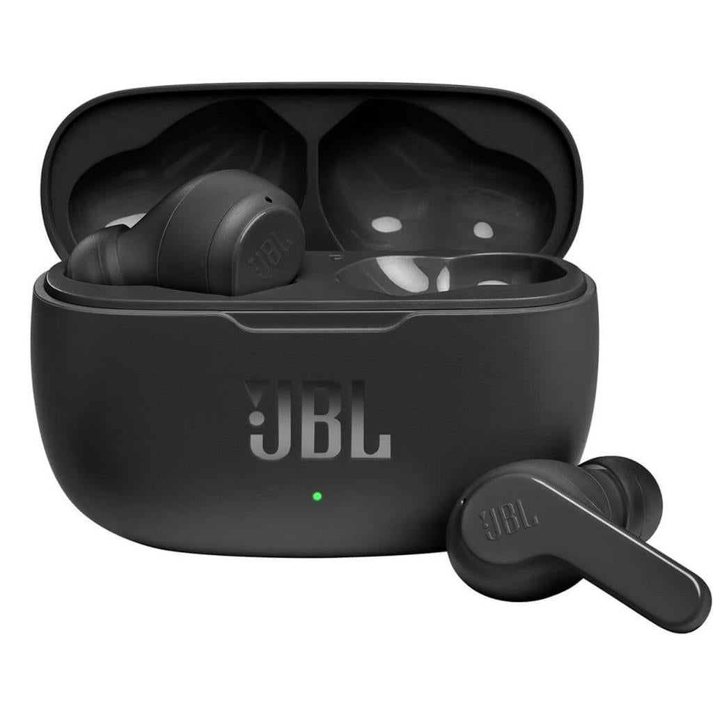 Безжични Слушалки, JBL Wave 200 TWS Handsfree Bluetooth, Черен