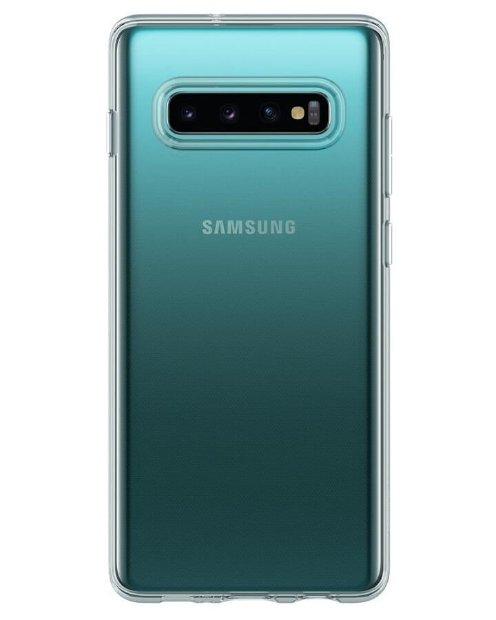 Оригинален Калъф за Samsung S10 Plus Clear Cover Case EF-QG975CTEGWW, Прозрачен