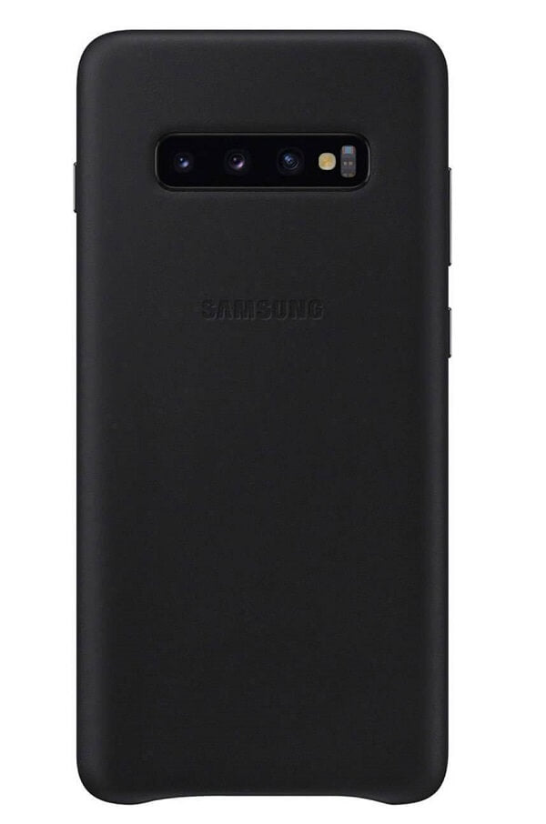 Оригинален Кожен Калъф за Samsung S10, Leather Cover Case EF-VG973LBEGWW, Черен