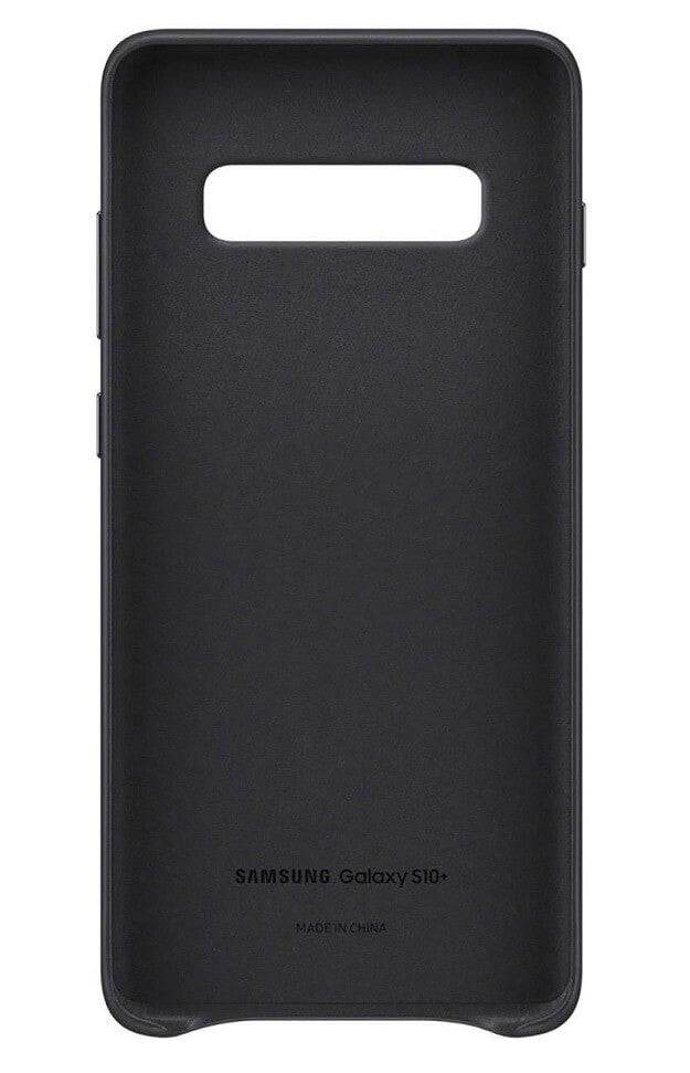 Оригинален Кожен Калъф за Samsung S10 Plus, Leather Cover Case EF-VG975LBEGWW, Черен (2)