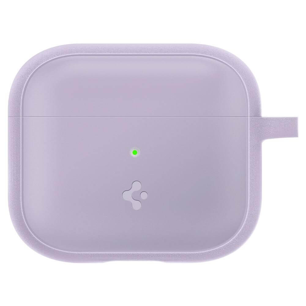 Противоударен Калъф за Apple AirPods 3, Spigen Thin Fit Case, Лилав (4)
