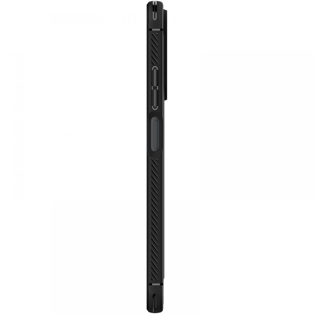 Противоударен Калъф за Xiaomi Redmi Note 11, Spigen Rugged Armor Case, Черен (4)