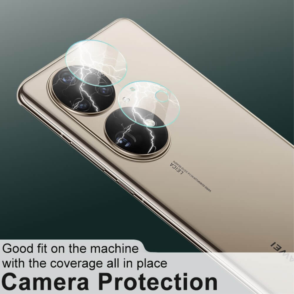 Стъклен Протектор за Камера Huawei P50 Pro, Imak Camera Glass, Прозрачен (4)