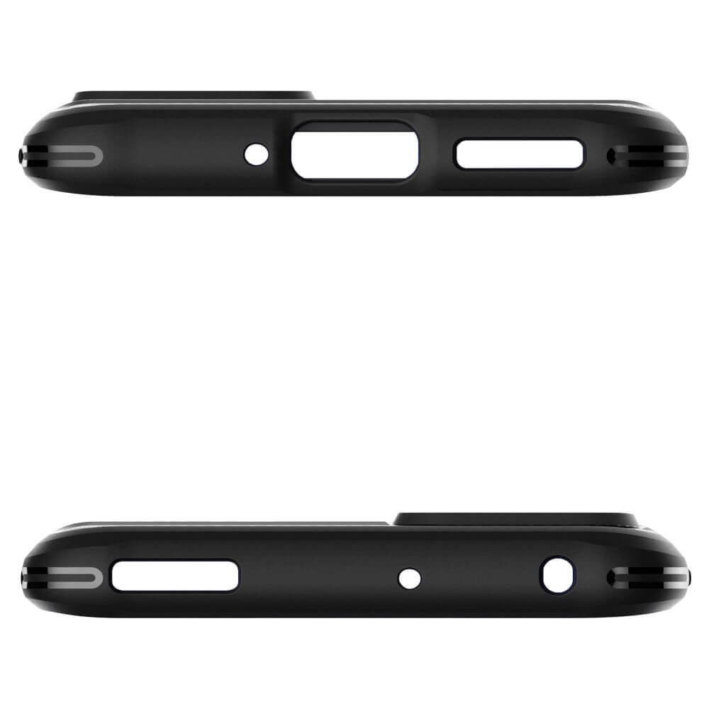 Противоударен Калъф за Xiaomi 12 Pro, Spigen Rugged Armor Case, Черен (8)