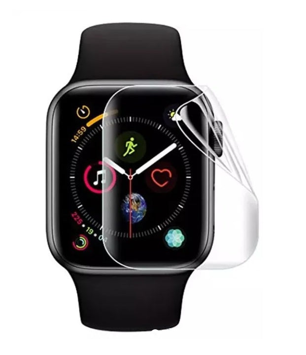 Протектор за Apple Watch 45 mm, 3MK Flexy Glass, Прозрачен (2)