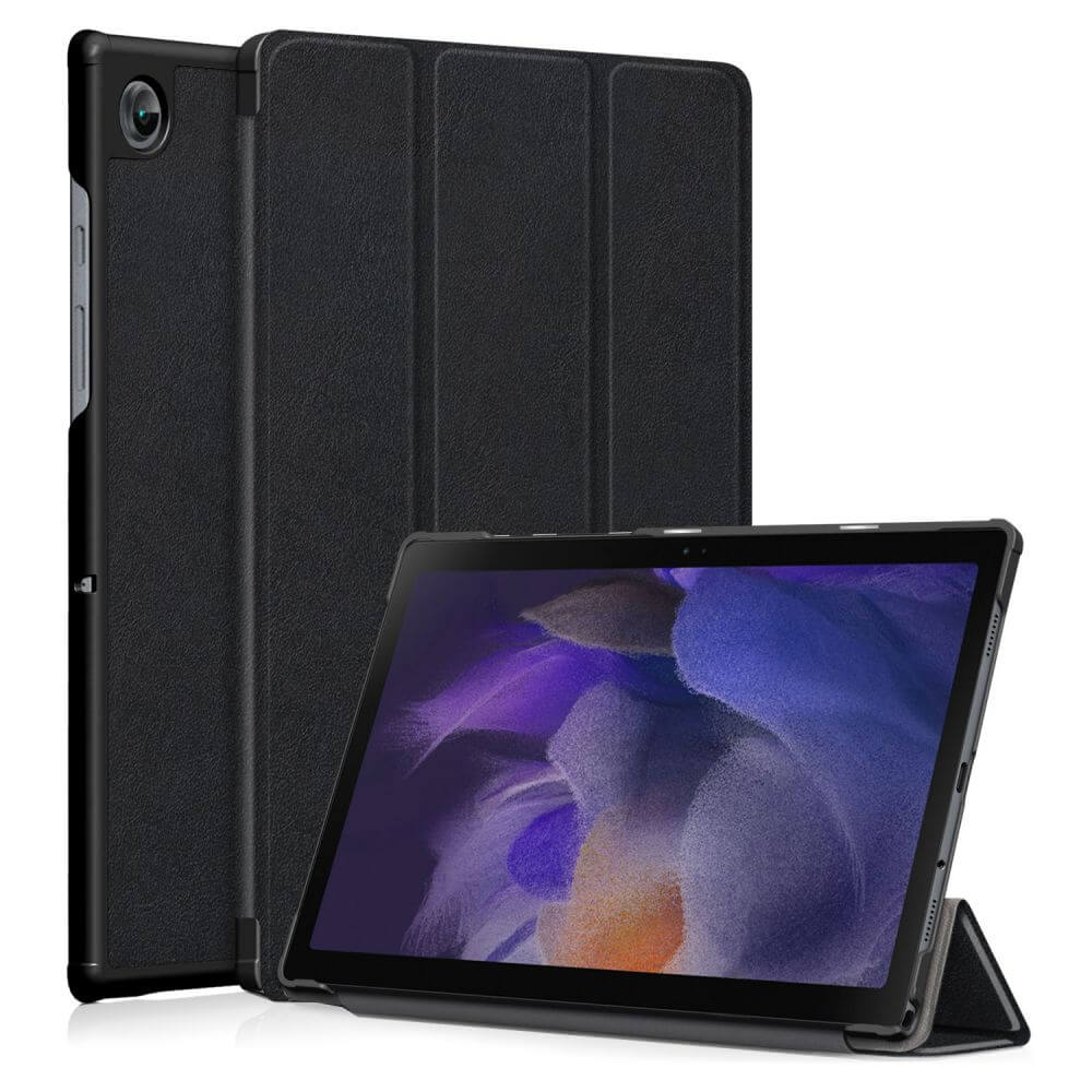 Калъф за Samsung Tab A8 10.5, Tech-Protect TriFold Leater Case, Черен