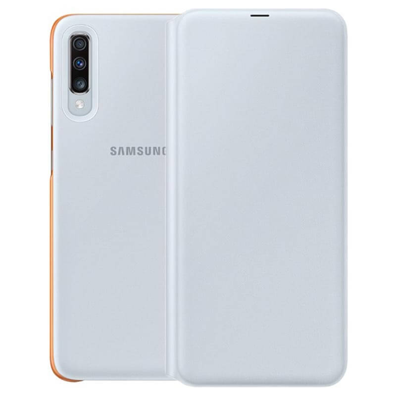 Оригинален Калъф за Samsung A70 Book Case EF-WA705PWEGWW, Бял (3)
