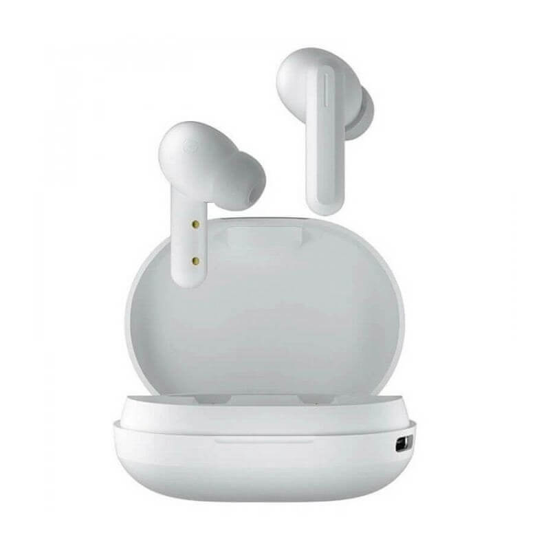 Безжични TWS Слушалки, Xiaomi Haylou GT7 Handsfree Bluetooth, Бял