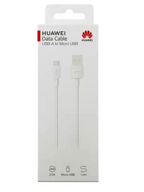 Оригинален micro-USB Кабел за Huawei 1m CP70, Бял