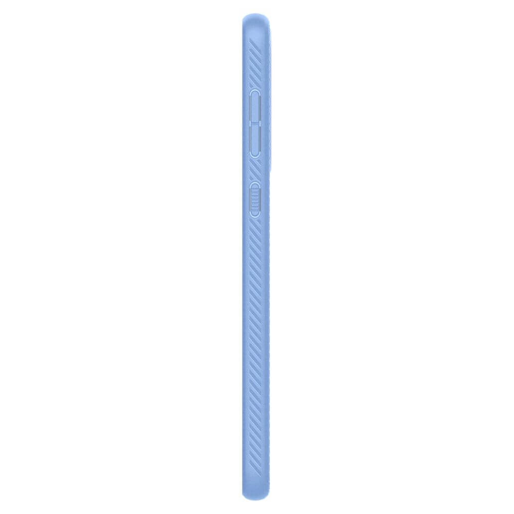 Противоударен Калъф за Samsung A33, Spigen Liquid Air Case, Син (6)
