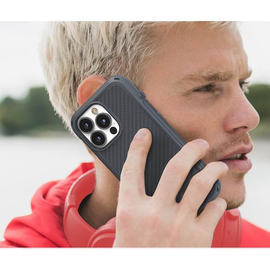 Противоударен Силиконов Калъф за iPhone 13 Pro, Catalyst Active Defense-Vibe Case, Сив (5)