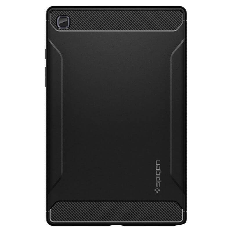 Противоударен Калъф за Samsung Tab A7 10.4 2020, Spigen Rugged Armor Case, Черен (7)