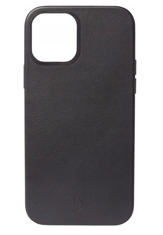 Калъф от Естествена Кожа за iPhone 12 Pro/ 12, Decoded Leather Case, Черен (2)