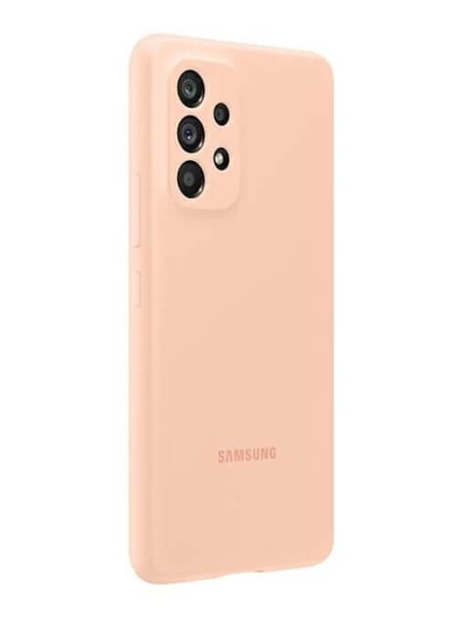Оригинален Силиконов Калъф за Samsung A53, Silicone Cover Case EF-PA536TPEGWW, Розов (2)