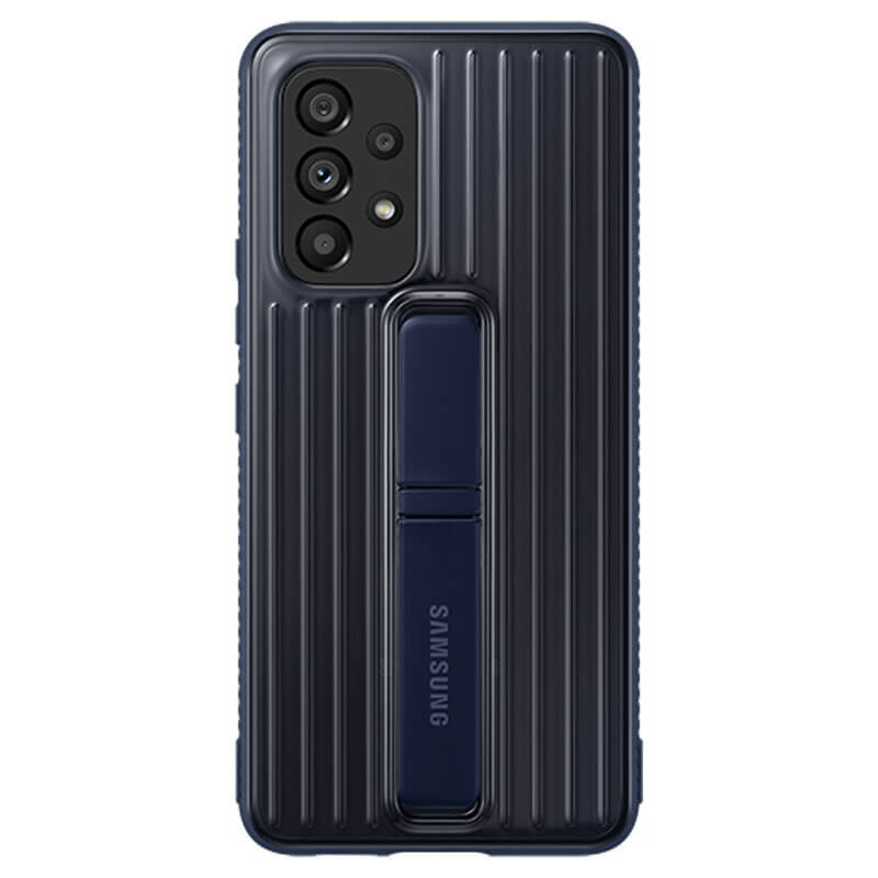 Оригинален Калъф с Поставка за Samsung A53, Protective Standing Cover Case EF-RA536CNEGWW, Син