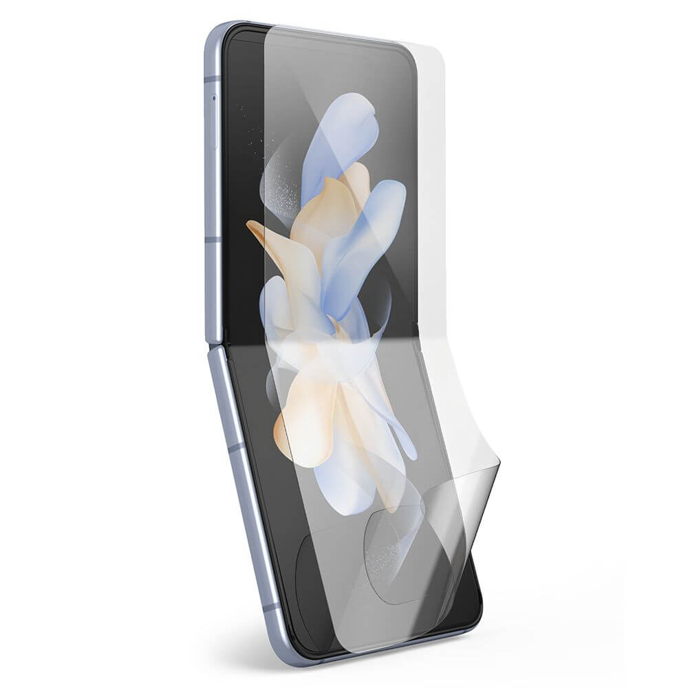 Гъвкав Протектор за Samsung Z Flip 4, Ringke Film Glass, Прозрачен (2)
