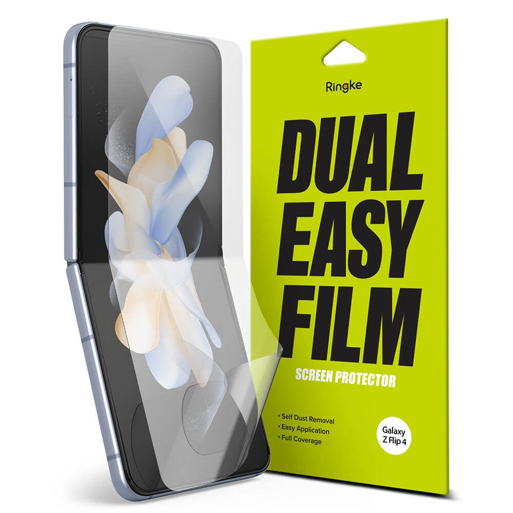 Гъвкав Протектор за Samsung Z Flip 4, Ringke Film Glass, Прозрачен
