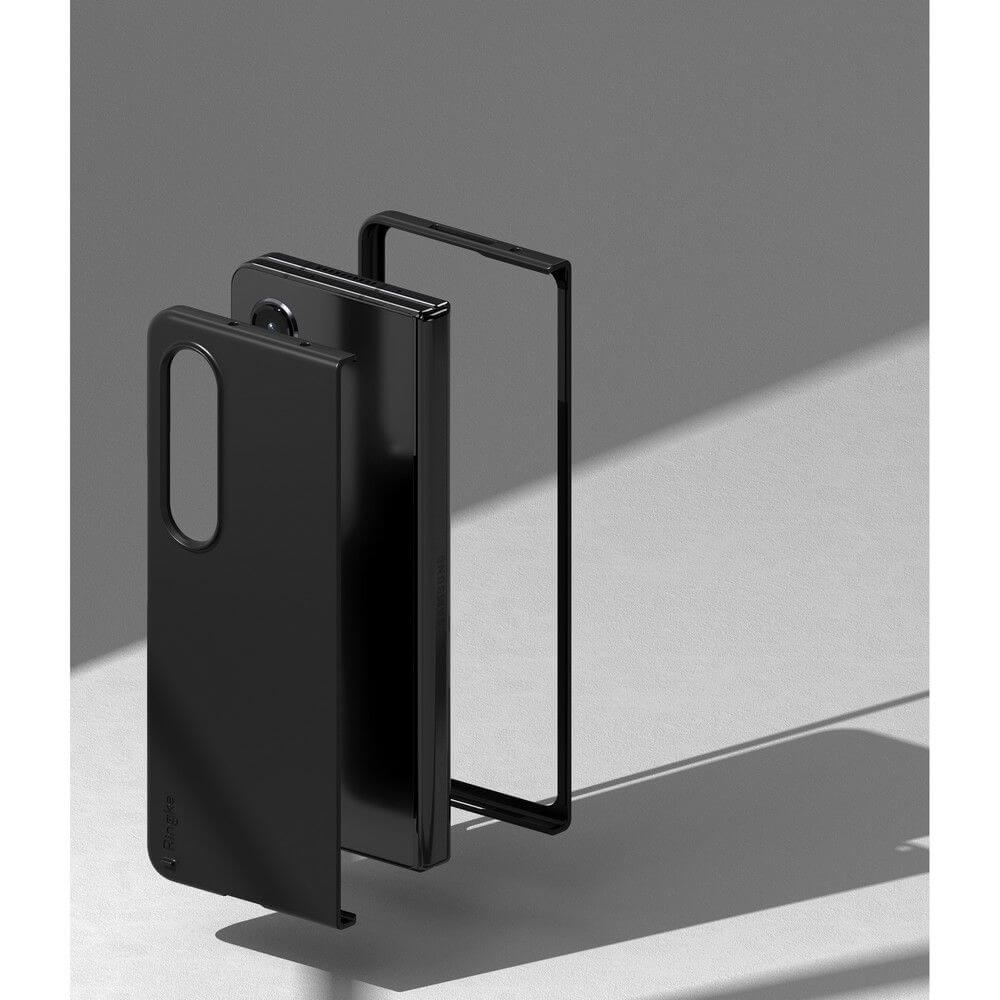 Тънък Калъф за Samsung Z Fold 4, Ringke PC Case, Черен (5)
