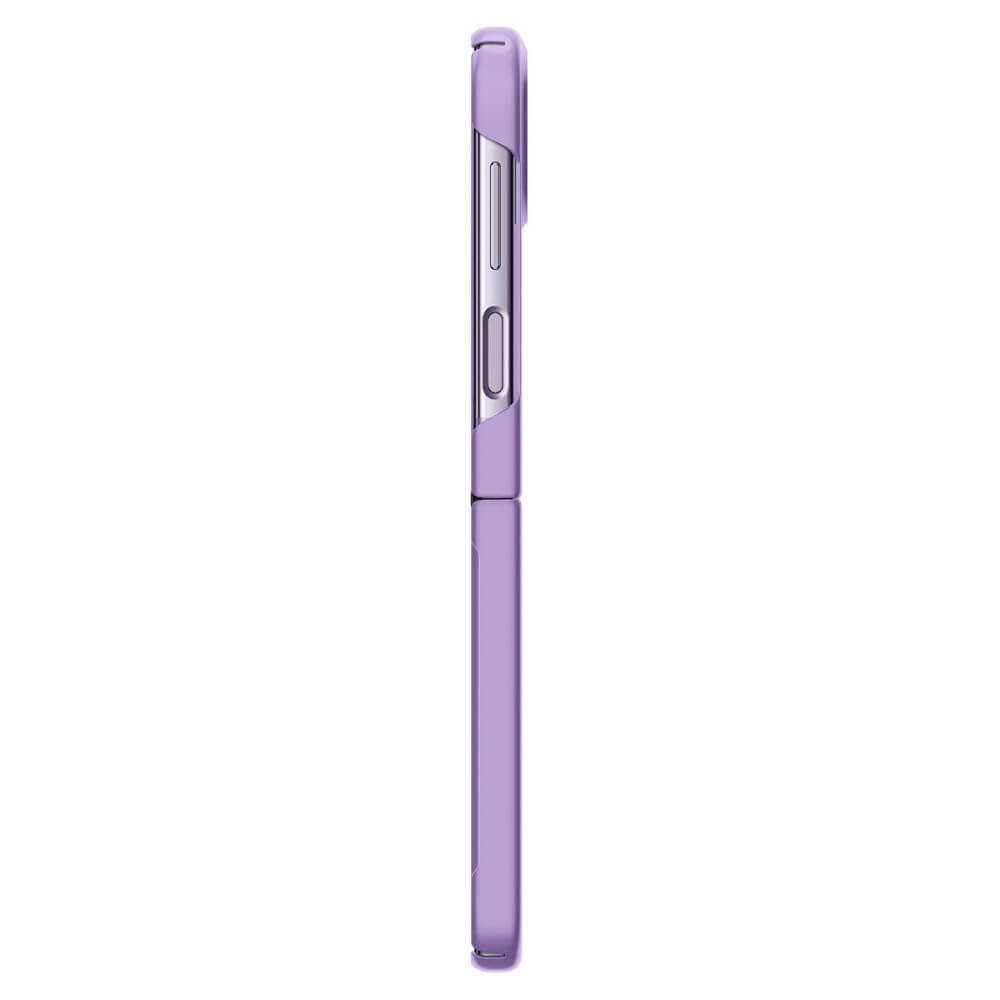 Тънък Матов Калъф за Samsung Z Flip 4, Spigen AirSkin Case, Лилав (3)