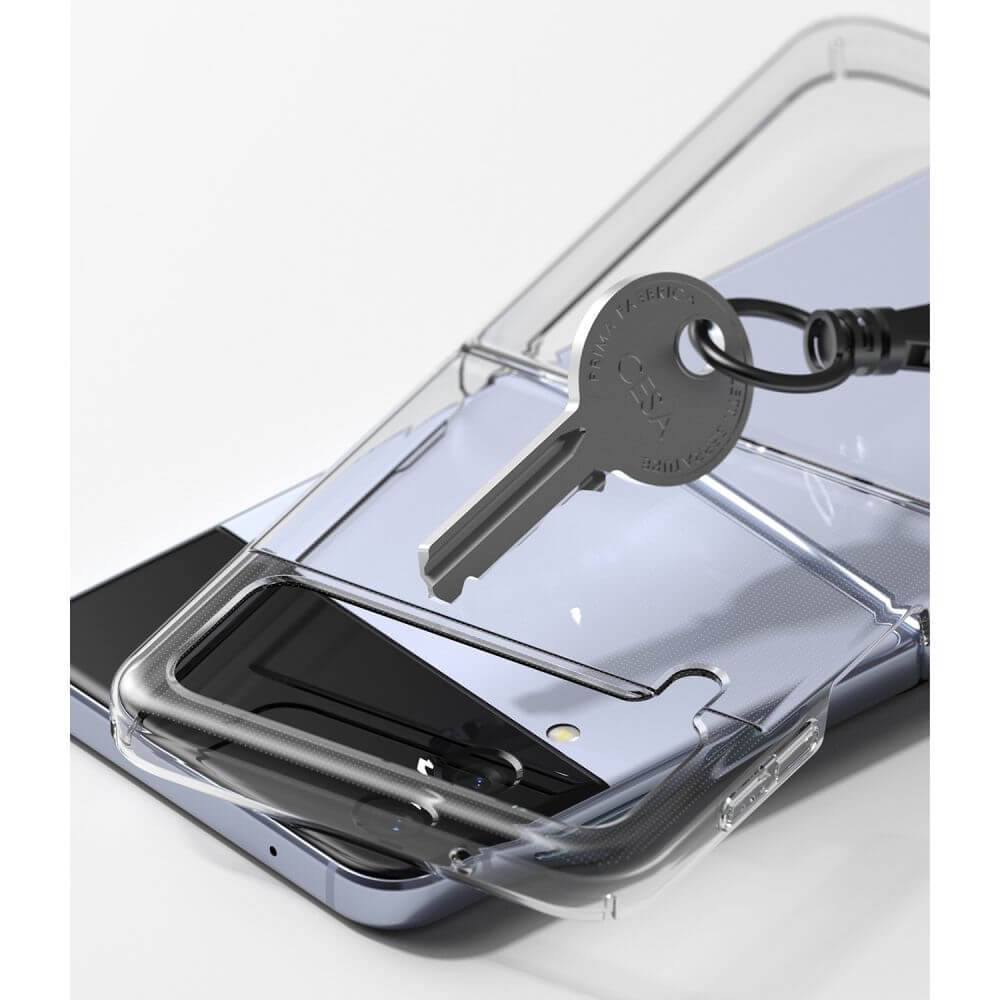 Тънък Калъф за Samsung Z Flip 4, Ringke Slim Case, Прозрачен (4)