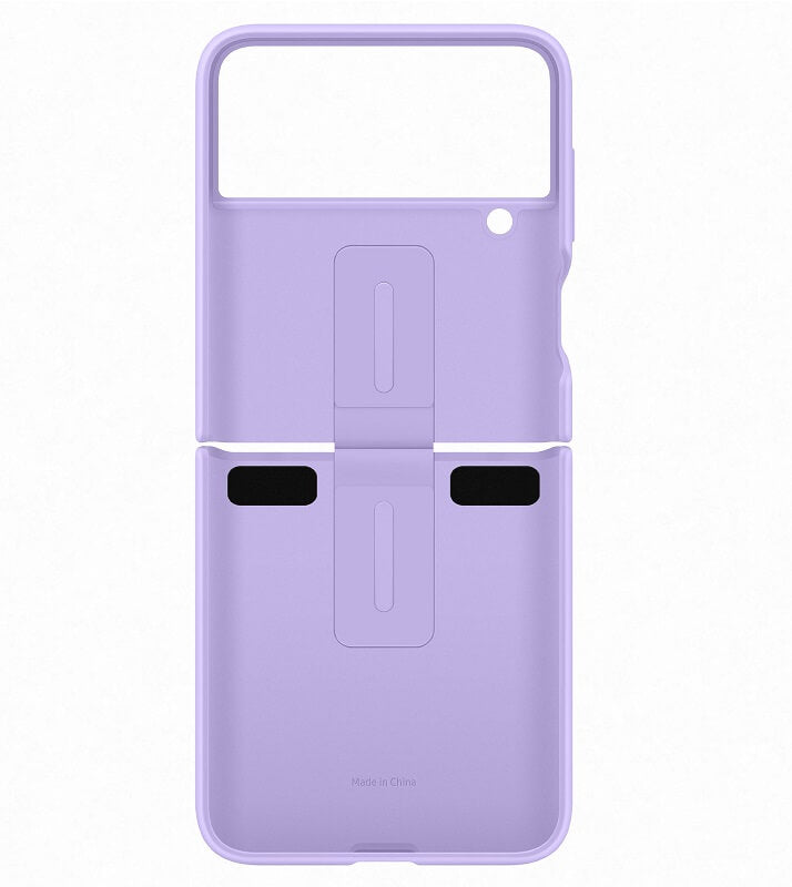 Оригинален Силиконов Калъф Samsung Z Flip 4, Silicone Ring Cover Case EF-PF721TVEGWW, Лилав (4)